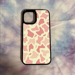 Pink Pattern Protective Phone Case - Unbranded